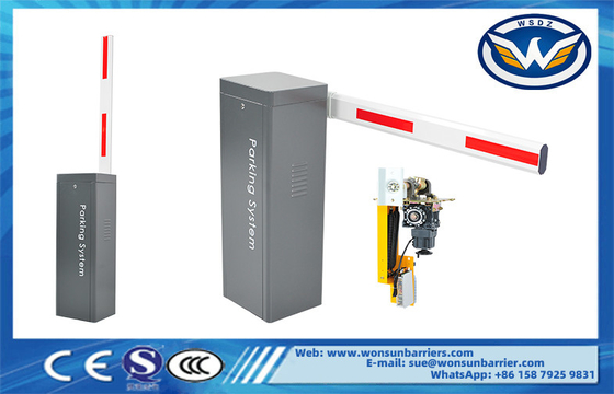 Seguridad del motor de DC que parquea barreras automáticas de la puerta con 100*45 la cerca Straight Arm