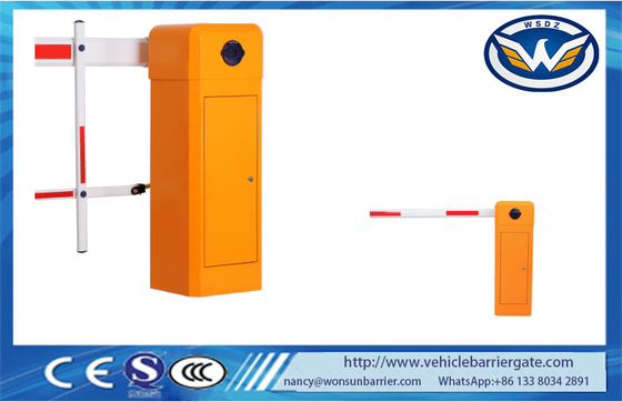 Puerta de la barrera del vehículo de la puerta de la barrera de la seguridad en carretera del motor 220V/110VAC con la inversión del brazo