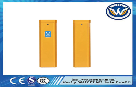 110V/220V DC Servo Vehículo motorizado Barreras de control de acceso 2.0mm Hoja laminada en frío