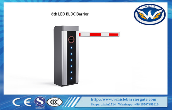 Puerta de la barrera de estacionamiento del motor sin escobillas DC24V 6a carcasa de luz LED del motor BLDC