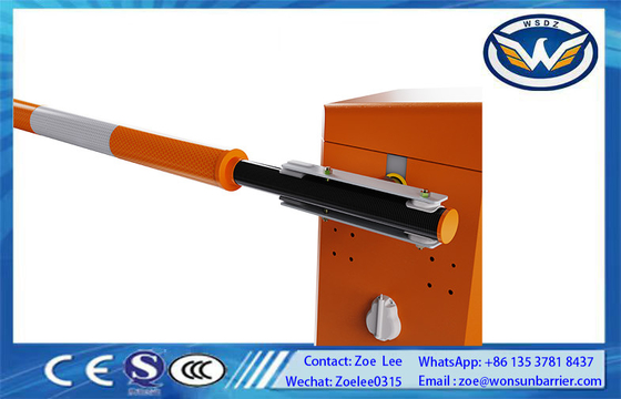 Servo Puerta de barrera de alta velocidad 3m Brazo de fibra de carbono con 0.5s Tiempo de apertura y cierre