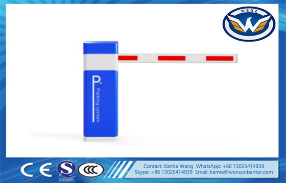 Velocidad ajustable Barrera de tráfico Puerta 24V DC Motor sin escobillas Barrera de aparcamiento con brazo de 6 m