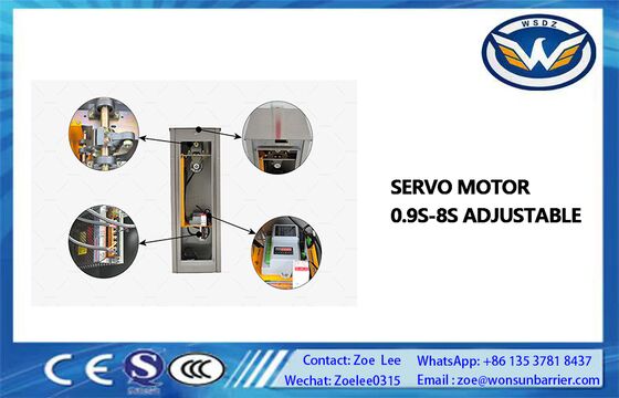 Puerta de barrera servo de acero inoxidable 304 personalizable para proyectos globales