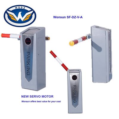 Barrera automática de alta velocidad de Vehcle del camino de la barrera de la puerta del auge del motor del servicio con la luz llevada