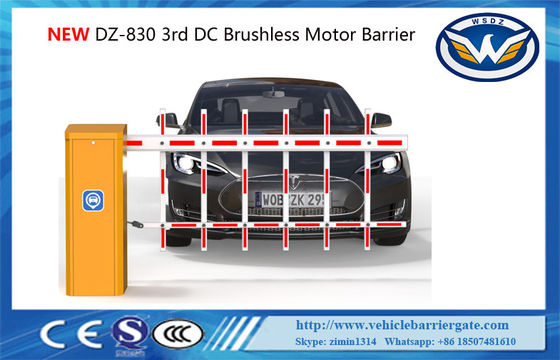 160W Bidirection los 4m dos motor de la puerta 24V DC de Car Park Barrier de la cerca teledirigido