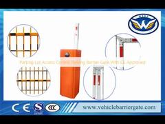 Control de acceso al estacionamiento Barrera de estacionamiento con aprobación CE