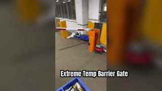 Puerta de barrera con detección de radar anticolisión